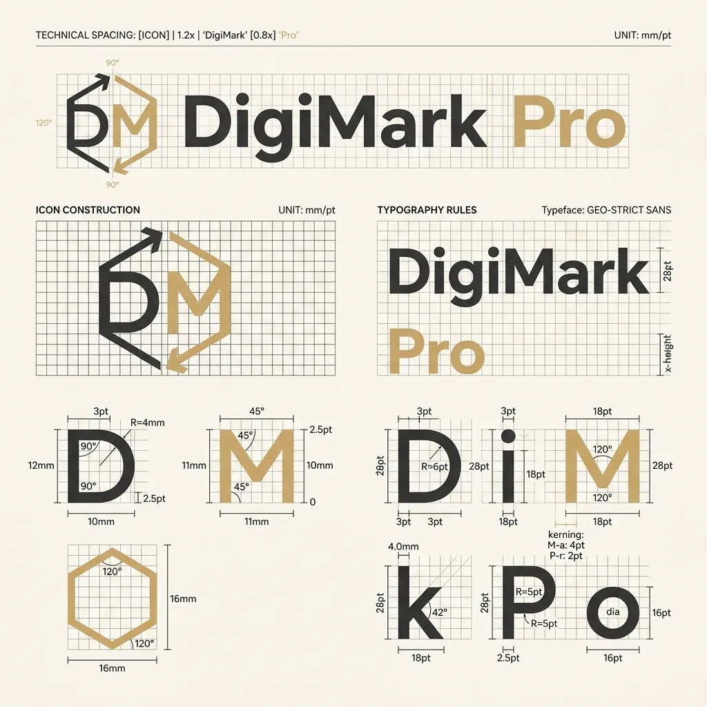 DigiMark Pro Brand Identity Showcase 1